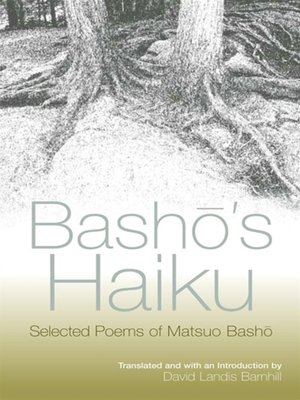 cover image of Bashō's Haiku
